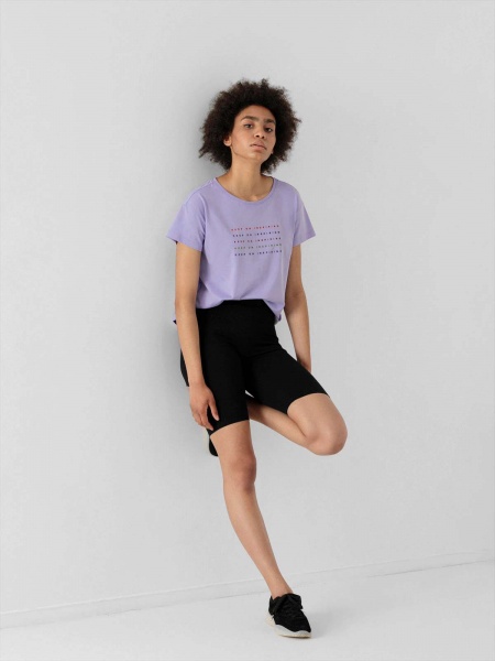 Футболка 4F D4Z21-TSD250-52S р.L сиреневый