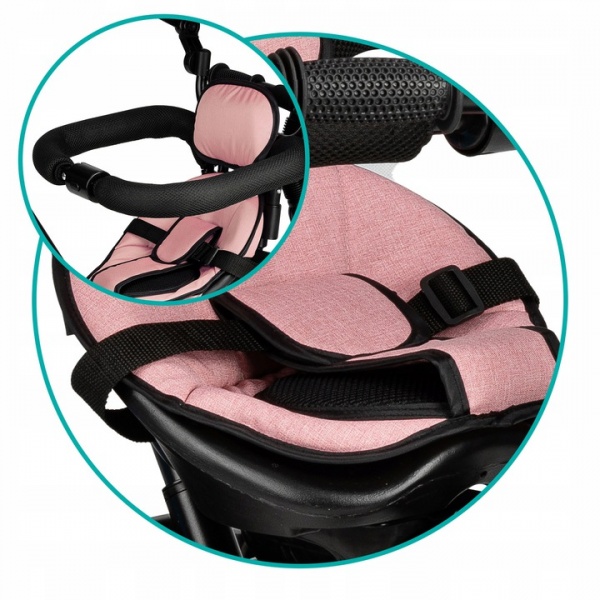 Велосипед-коляска Qkids Mila рожевий ROTR00007 