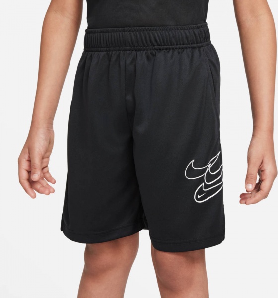 Шорти Nike B NK DF SHORT COLLECTION HBR DM8532-010 р. L чорний