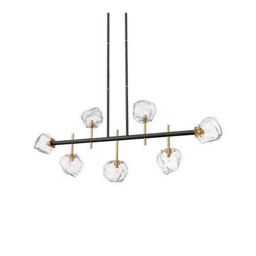 Світильник підвісний Zuma Line Rock 7x28 Вт G9 чорний 