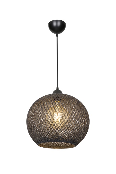 Подвес Luna Yumak 1x60 Вт Е27 серый MDL.4745 