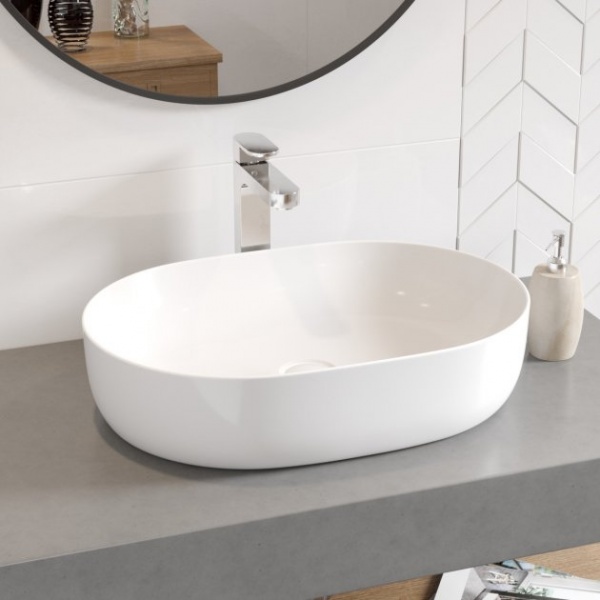 Умивальник Koller Pool Round RN-0600-WB 60х41,5х14 см