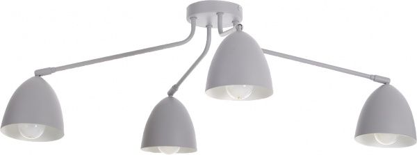 Люстра TK Lighting 2378 4x60 Вт E27 серый Loretta 
