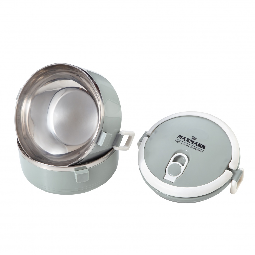 Контейнер для харчових продуктів з кришкою Maxmark 1400 мл MK-LB01400