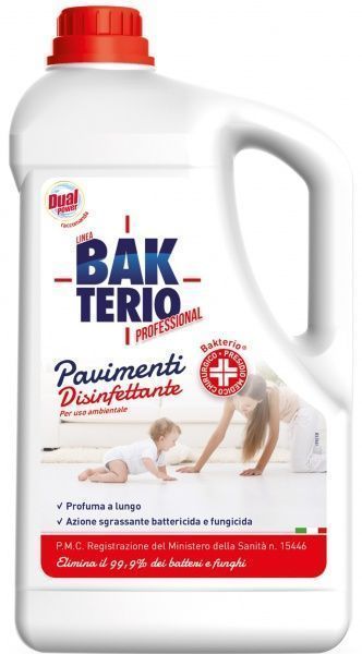 Средство дезинфицирующее Dual Power Bakterio для мытья полов 5 л