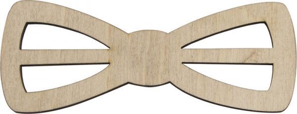 Заготовка Краватка Бант 11x4,3 см 5 шт. Rosa Talent 