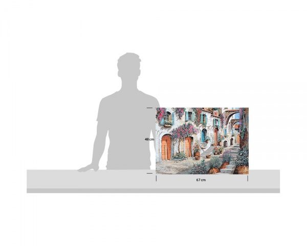 Репродукция Пейзаж. Автор Гвидо Борелли 48x67 см 