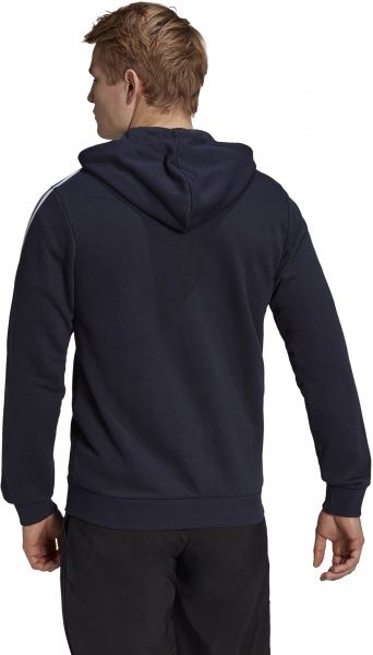 Джемпер Adidas M 3S FT FZ HD GK9033 р. L чорний