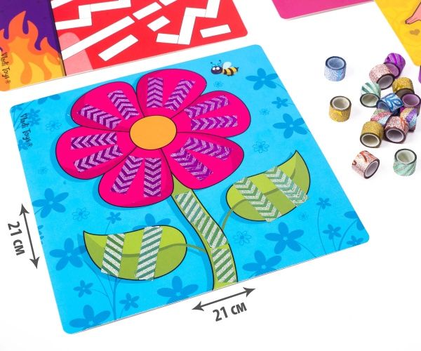 Набор для творчества Vladi Toys Sticky strips Единорог VT4433-03