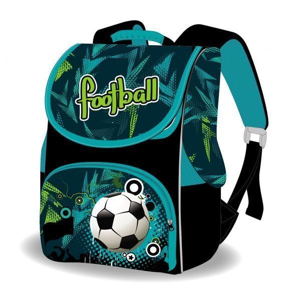 Рюкзак каркасный ортопедический Футбол 33x26x16 см