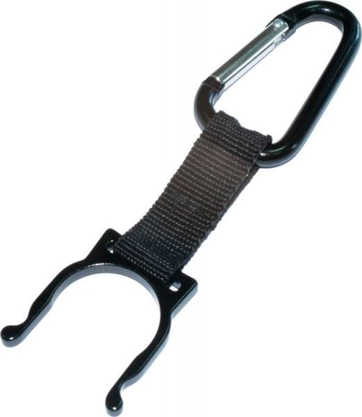 Карабин алюминиевый 6 мм с держателем бутылки