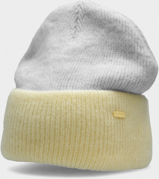 Шапка 4F D4Z21-CAD213-92S р.S черно-желтый