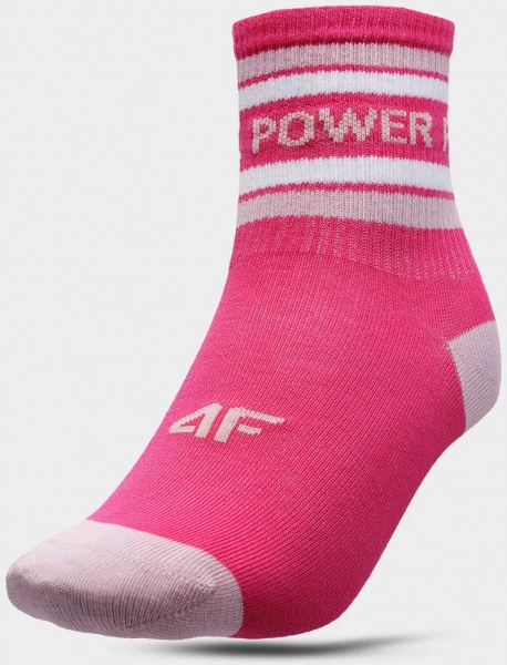 Шкарпетки 4F SOCKS CAS F100 (2PACK) 4FJSS23USOCF100-90S р.32-35 рожевий