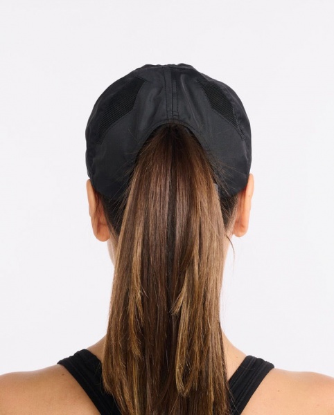 Кепка 2XU Run Cap UQ5685f_BLK/BLK OS черный