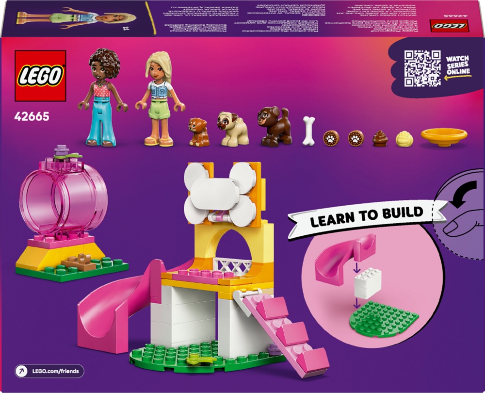 Конструктор LEGO Friends Игровая площадка для щенков 42665