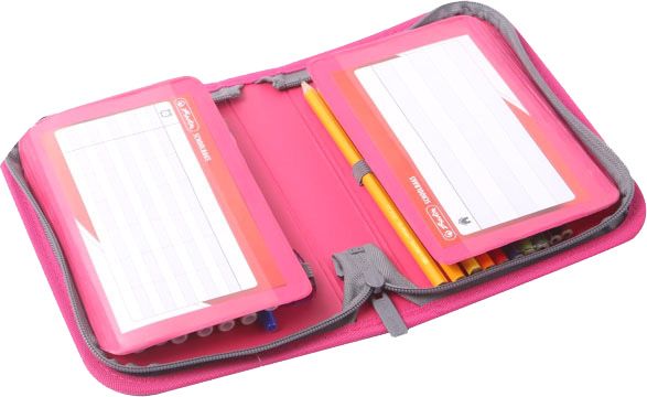 Пенал 31 предметов Magic Horse 50020935 Herlitz розовый