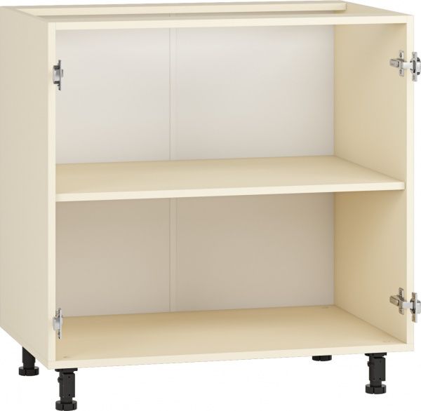 Тумба нижняя Грейд распашная ТОП 800x820x522 мм ваниль 