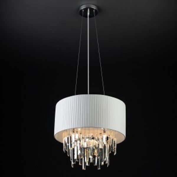 Люстра подвесная Strotskis Amantea 6x40 Вт E14 хром 10106/6 (хром) 