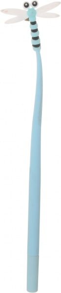 Ручка гелевая Пчелка голубая 
