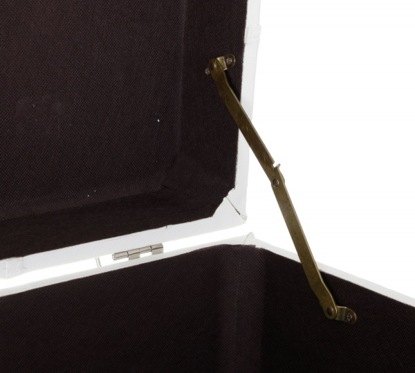 Сундук-пуф Summer S молочный 82,5х42х47 см 