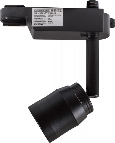 Трековый прожектор Светкомплект DLP-CR2L 07 LED 7 Вт 4000 К черный 