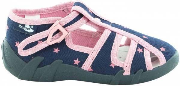 Капці дитячі RenBut Зірки р.23 темно-синій 13-106_P-1321-23 