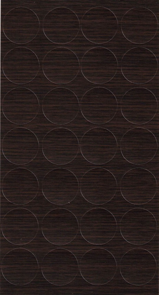 Заглушка самоклеящаяся Foldecor 20 мм венге магия 28 шт. F150