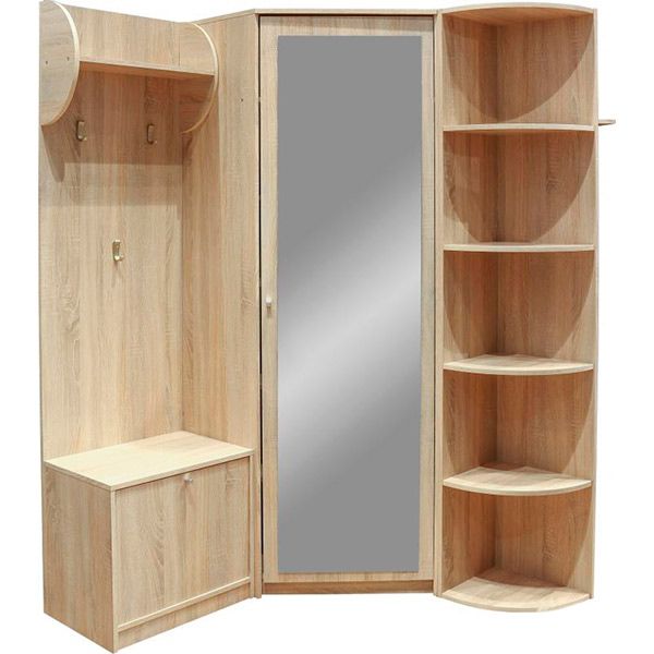 Прихожая с зеркалом Martini Оксана дуб сонома