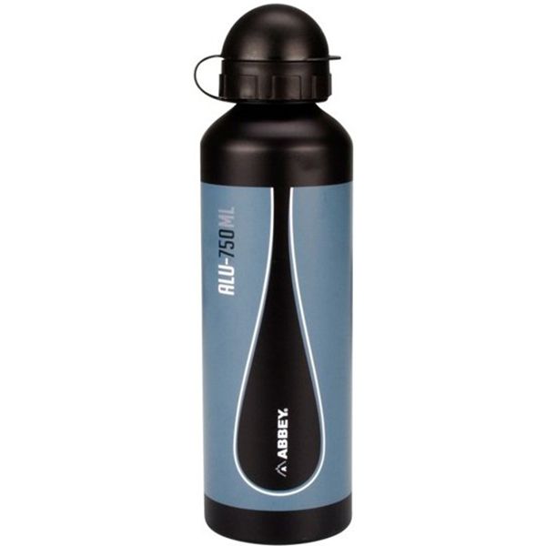 Бутылка спортивная 750 мл Abbey Camp серый с черным 21VD-ZAW-0,75L