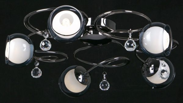 Люстра потолочная Eglo 95159 1x2,5 Вт G9 черный Асколесе 