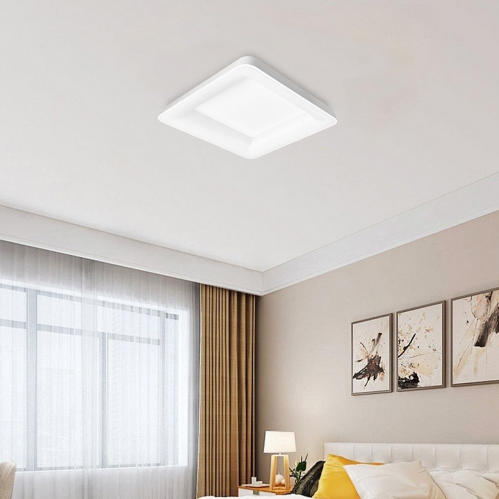 Світильник стельовий Eurolamp Smart Light 100 Вт білий LED-SLS-100W-T39