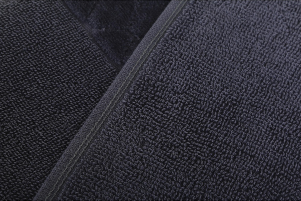 Рушник махровий VELOUR CELLS 33x50 см антрацит La Nuit