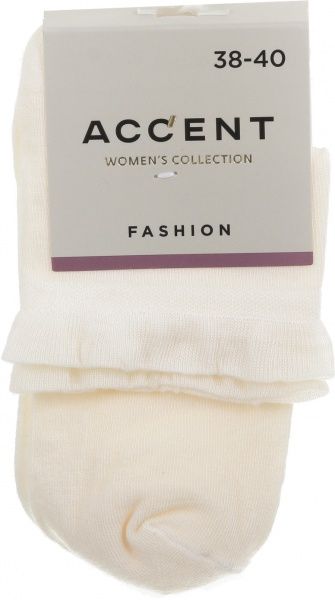 Носки женские Акцент 0891 303 р. 38-40 молочный 1 шт. 