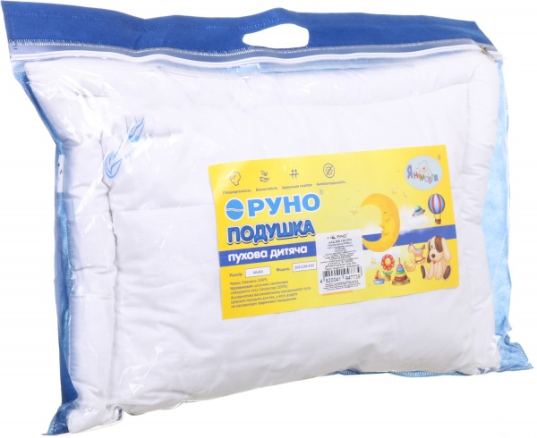 Подушка Руно белый 40х60 см Д309.139.ЛПУ 