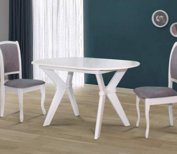 Стол обеденный Брайтон белый 
