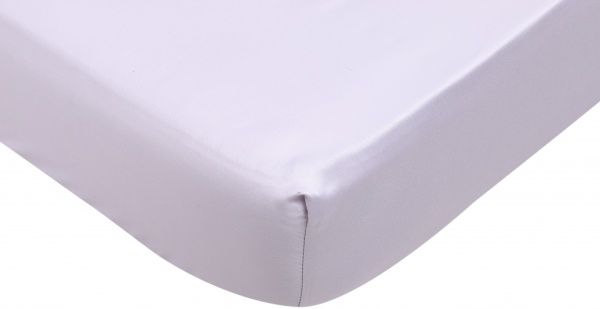 Простынь на резинке Exclusive Solid 160x200 см серый La Nuit 