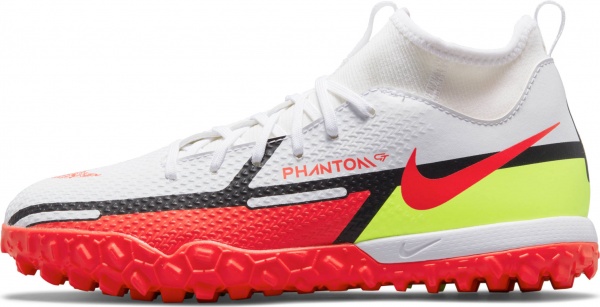 Сороконожки Nike Jr. Phantom GT2 Academy Dynamic Fit TF DC0818-167 р.US 3,5Y белый