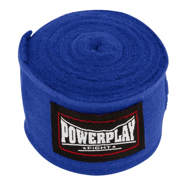 Боксерские бинты PowerPlay 3 м синие PP_3046_3m_Blue