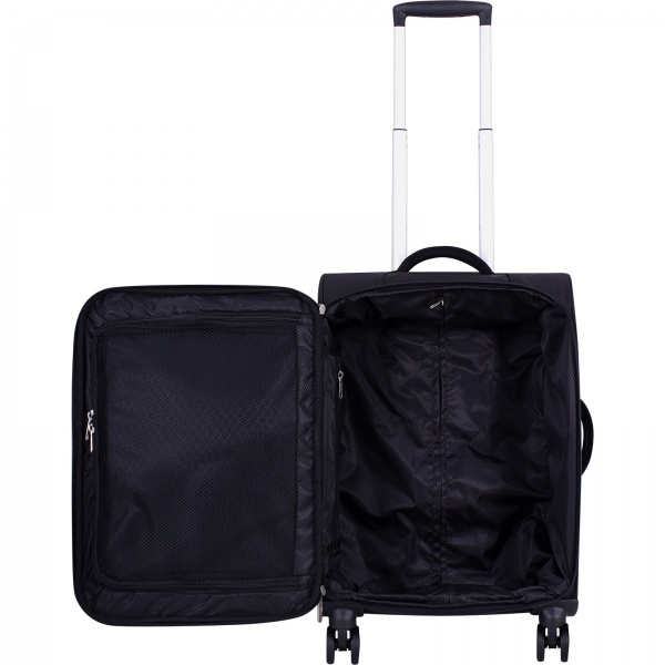 Чемодан Bagland S New 36 л черный 3799119 