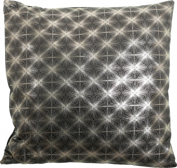 Подушка KM Stars 100% полиэстер 45x45 см серебряный 