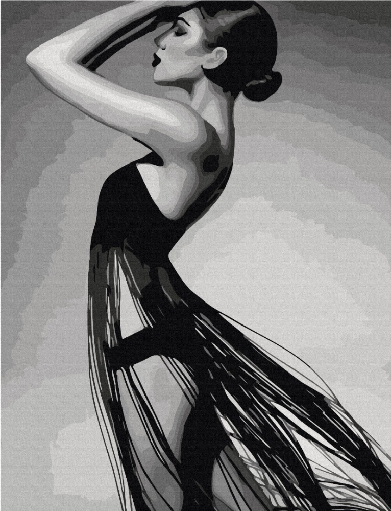 Картина по номерам В ритме чувств BS51645 40x50 см Brushme