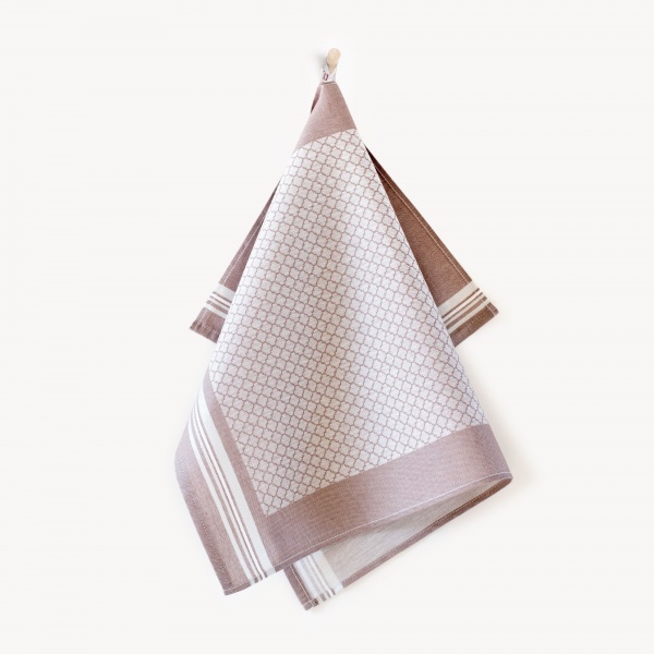 Набір рушників кухонних Maroko 2 шт 50x70+30x50 см Zwoltex бежевий 