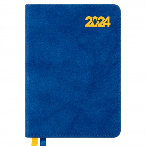 Щоденник датований Case синій 352 стор. Leo Planner Case A6 2024