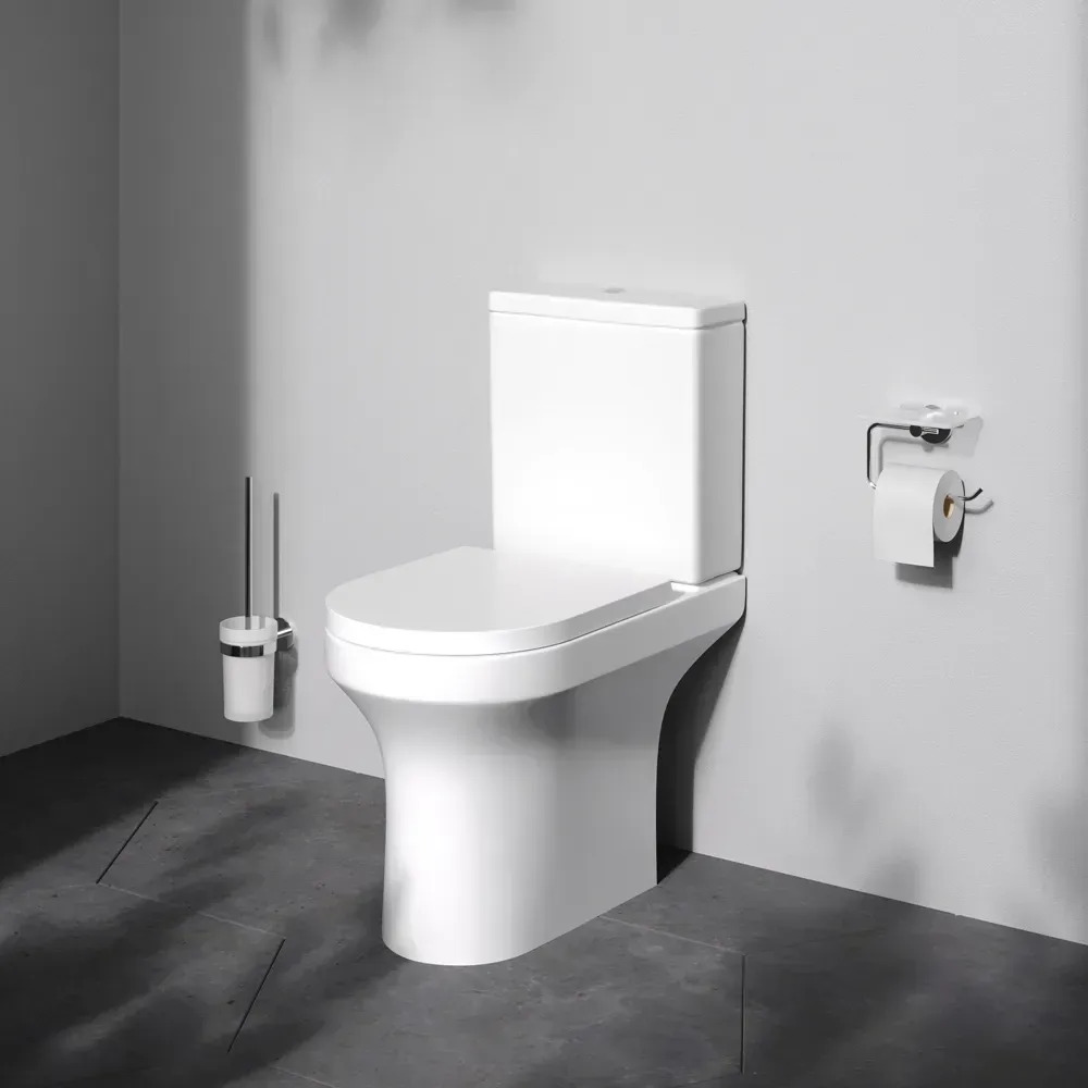 Унитаз-компакт AM.PM X-joy CXA8601SC без ободка с сидением микролифт