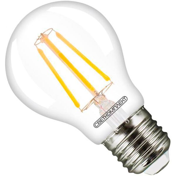 Лампа світлодіодна Светкомплект FIL VII A60 8 Вт E27 4500 К 220 В прозора 