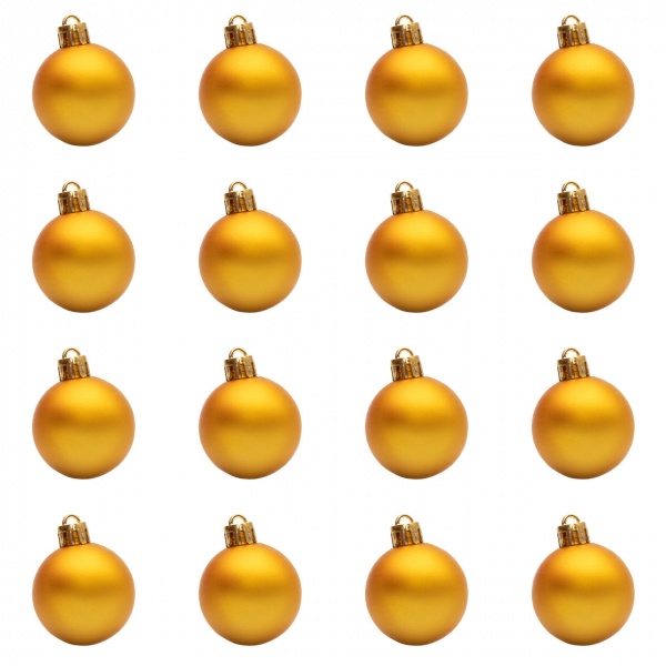 Набор елочных шаров Девилон 250850 d40 мм 16 шт./уп. 