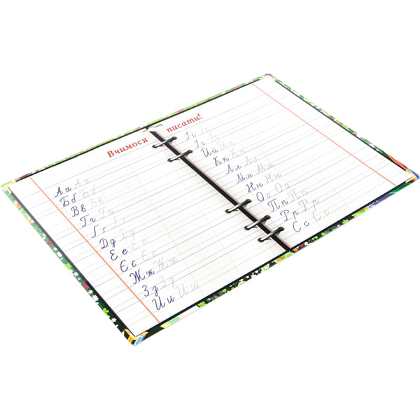 Доска-тренажер Учимся писать украинский алфавит А3 iTEM