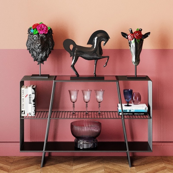 Ваза KARE Design Marvelous Duo 21 см красно-синяя 