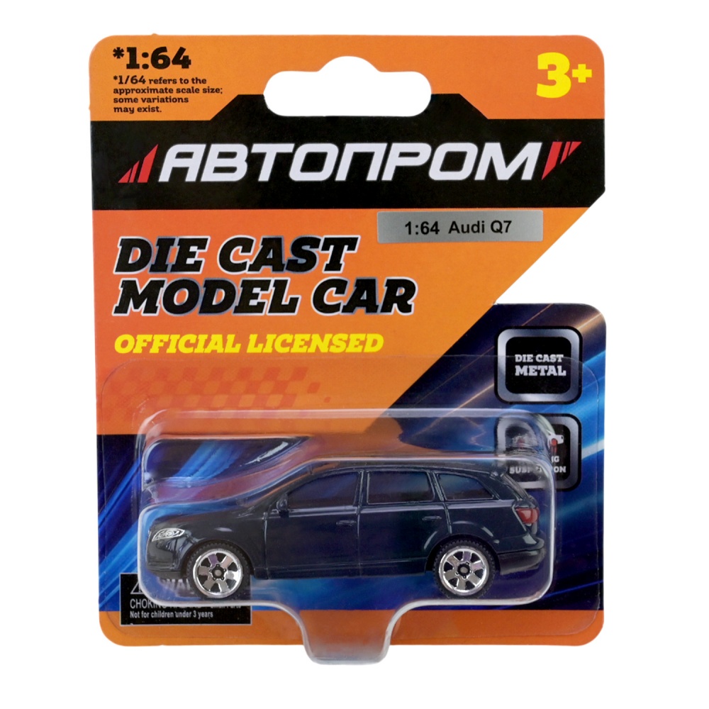 Автомодель Автопром 1:64 микс моделей AP6402