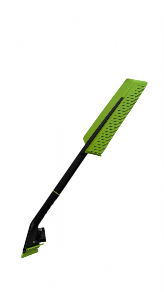 Щетка со скребком TIMEAUTO 3 в 1 раскладная, с резиновым краем